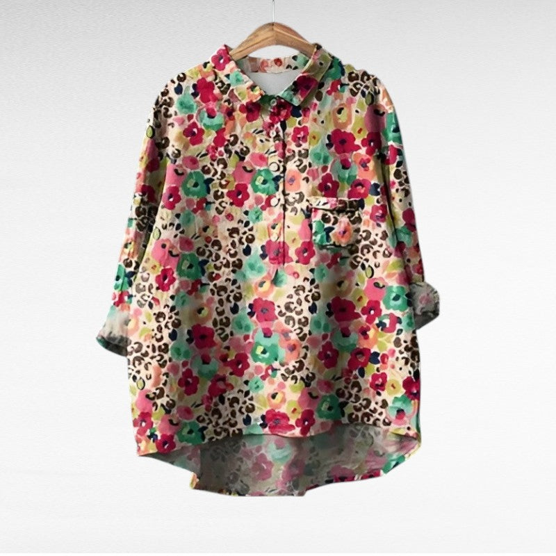 Noémie | Elegant Linne Sommarblus