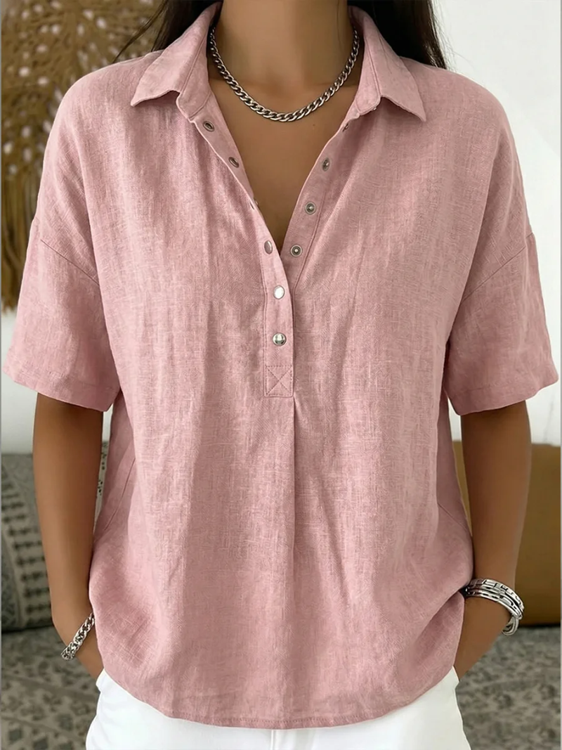 Claire | Blouse with Collar and Buttons