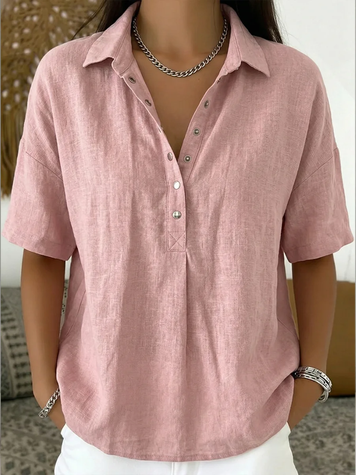 Claire | Blouse with Collar and Buttons
