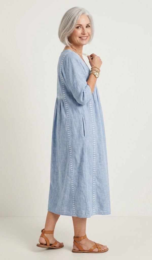 Juliette | Elegant A-Line Maxi Dress