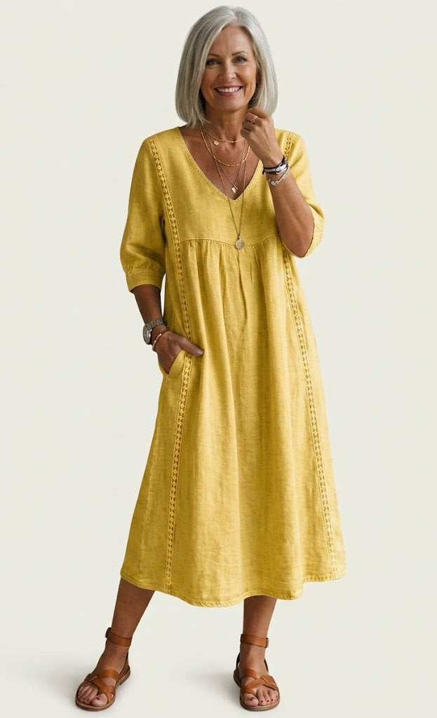 Juliette | Elegant A-Line Maxi Dress