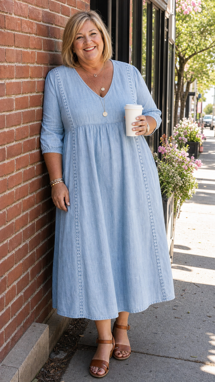 Juliette | Elegant A-Line Maxi Dress