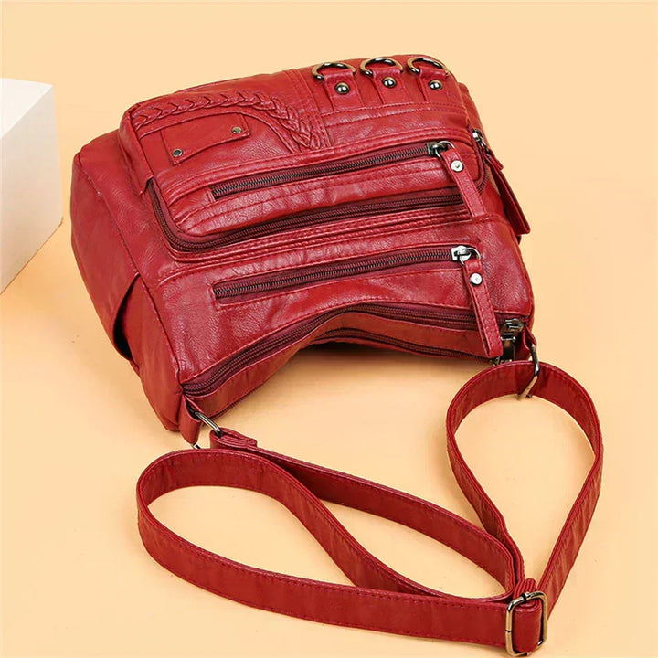 Lilith - Tidlös Multi-Lager Crossbody Väska