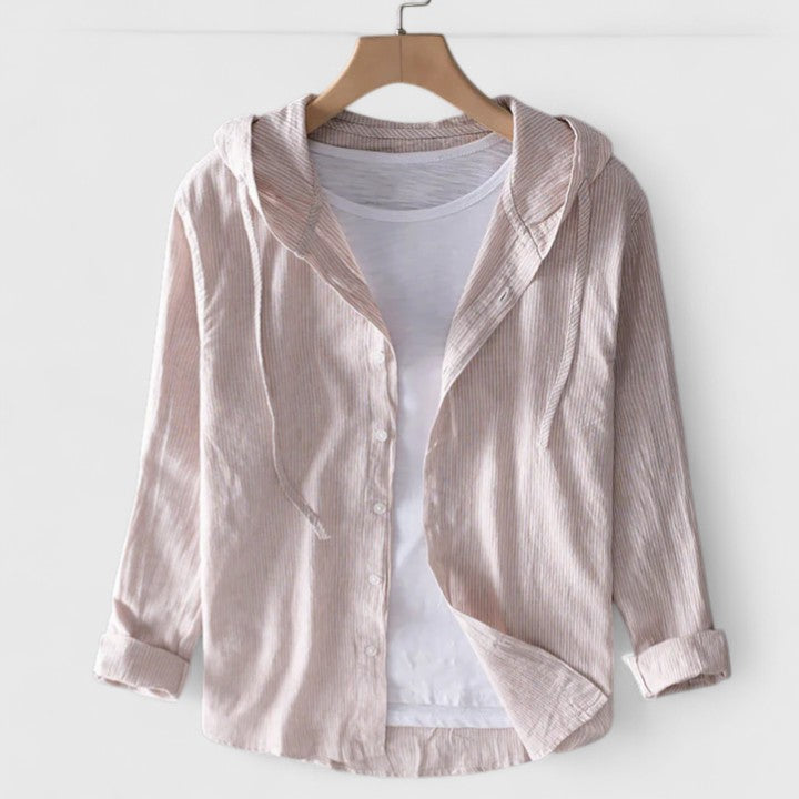 Demi | Elegant Blouse with Hood