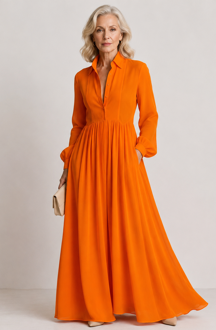 Lioren | Soft Flowing Maxi Dress