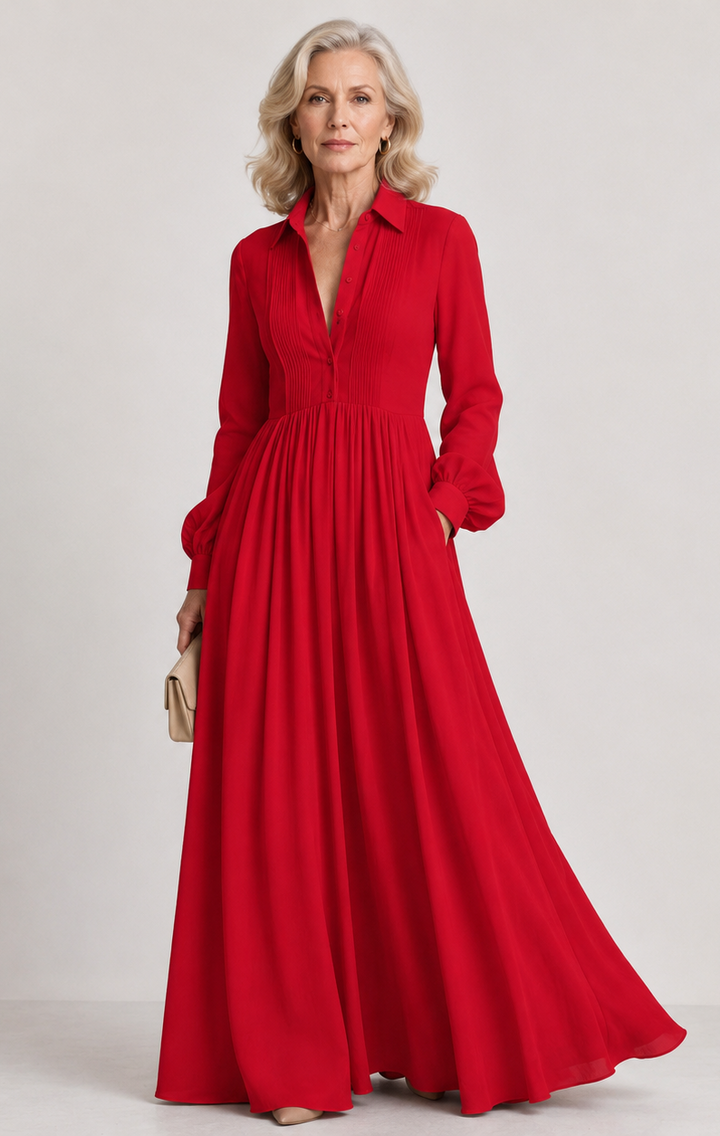 Lioren | Soft Flowing Maxi Dress