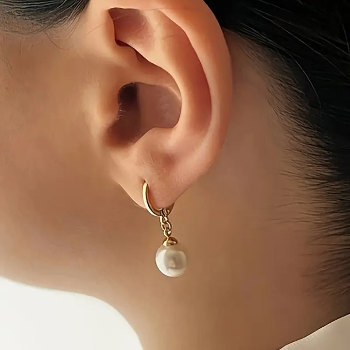 Elegant Guldgrace Pärlsmyckeset