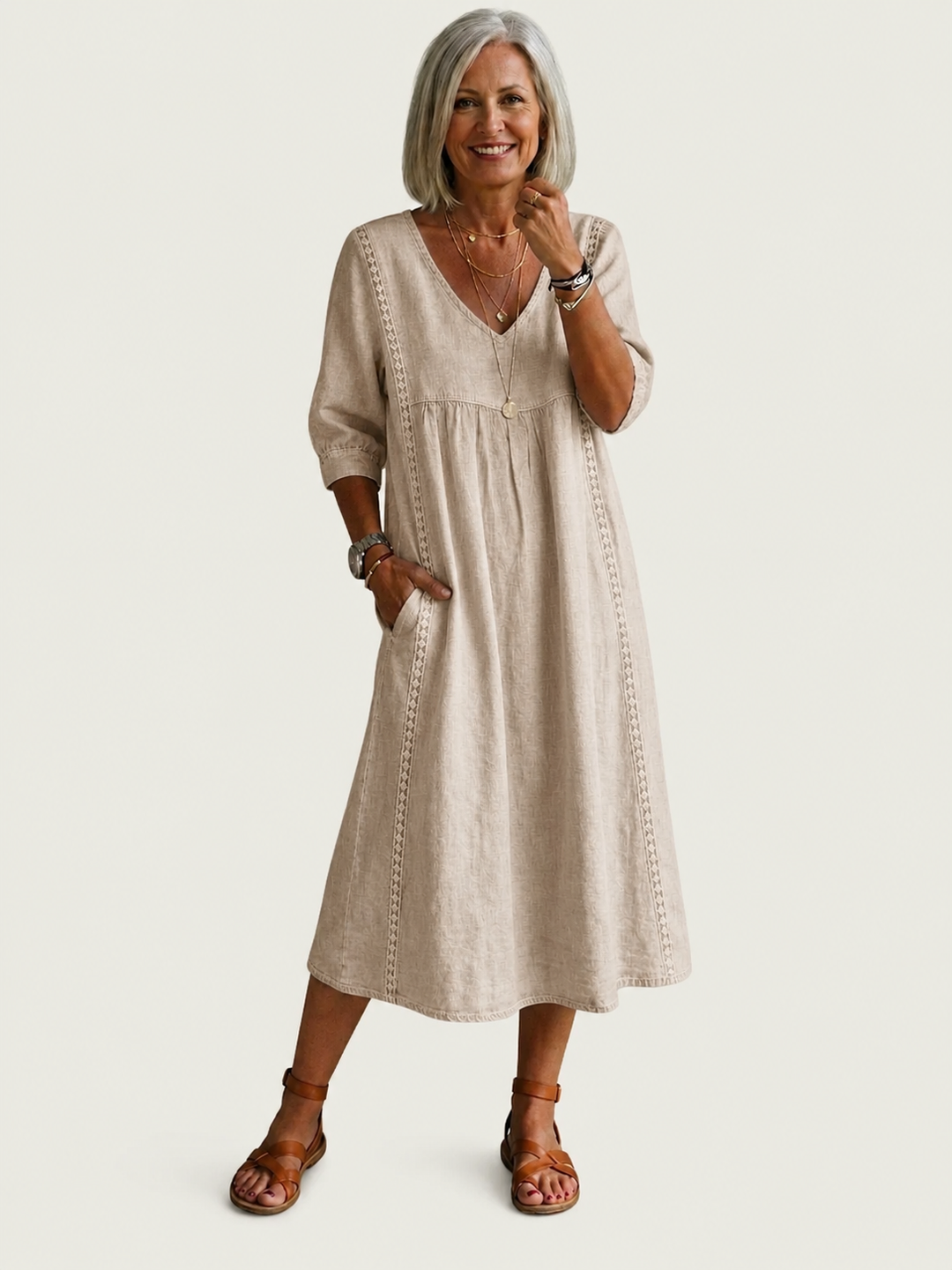 Juliette | Elegant A-Line Maxi Dress