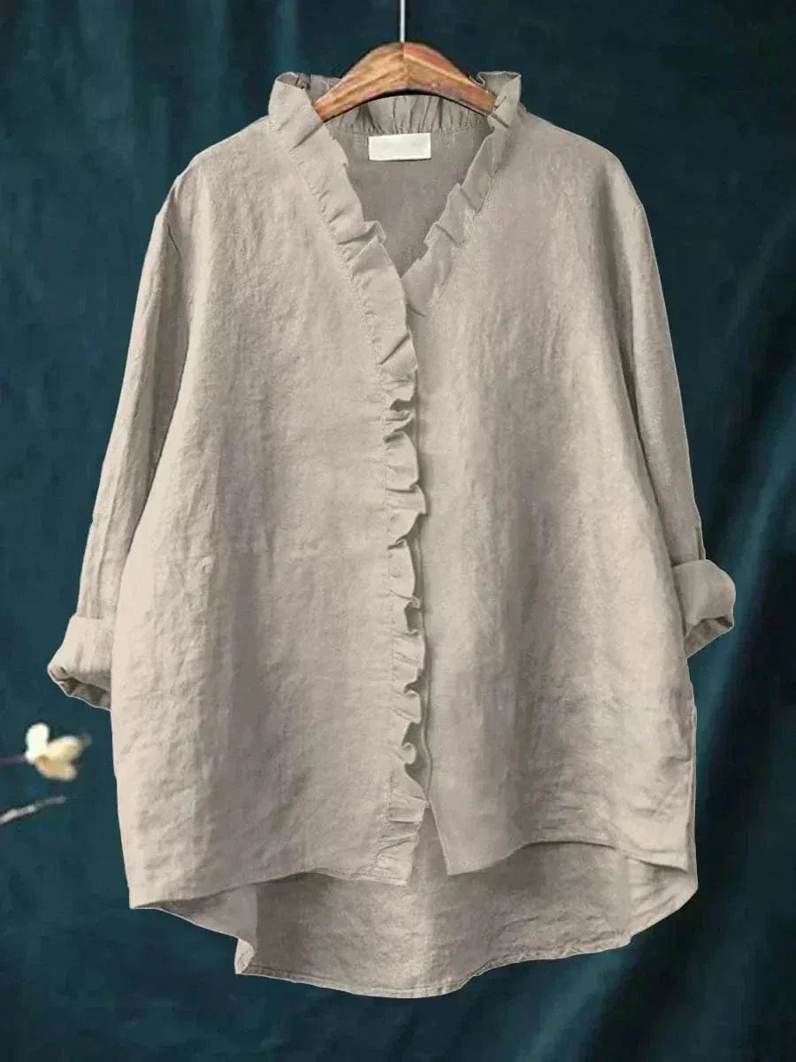 Eline | Elegant Linne Sommarblus