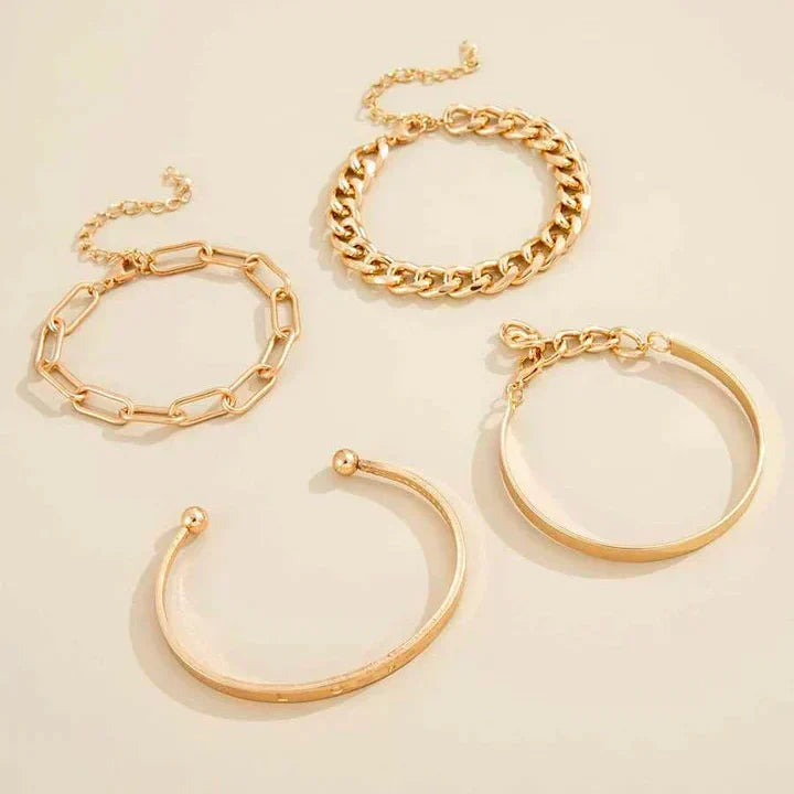 Elegant Elan Mercer Guldarmbandsset